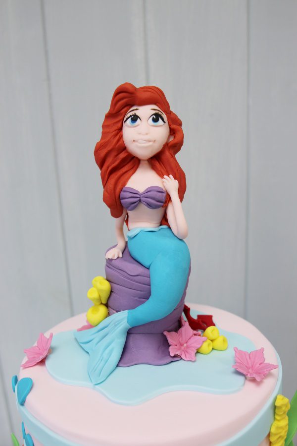 Ariel The Little Mermaid Birthday Cake No.K013 - Creative Cakes