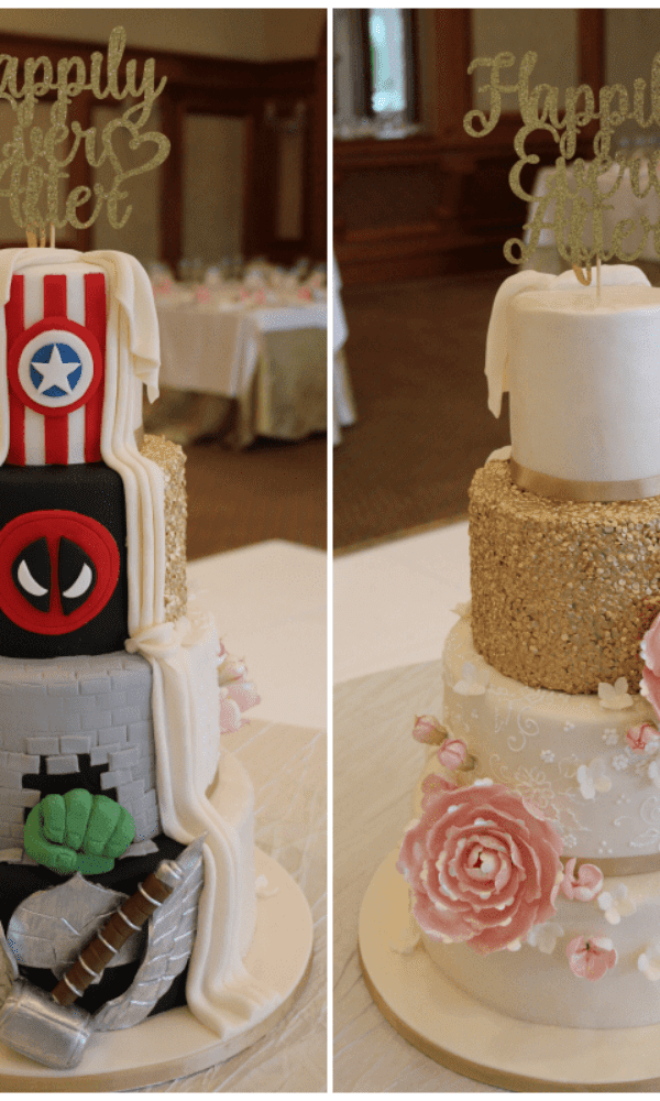 4 High Each Tier Creative Cakes