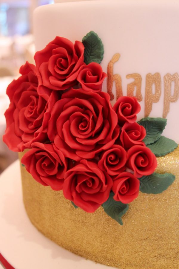 Beauty and the Beast Enchanted Rose Wedding Cake No.W320 - Image 3