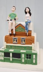 McGowan's Pub Wedding Cake No.W104ap