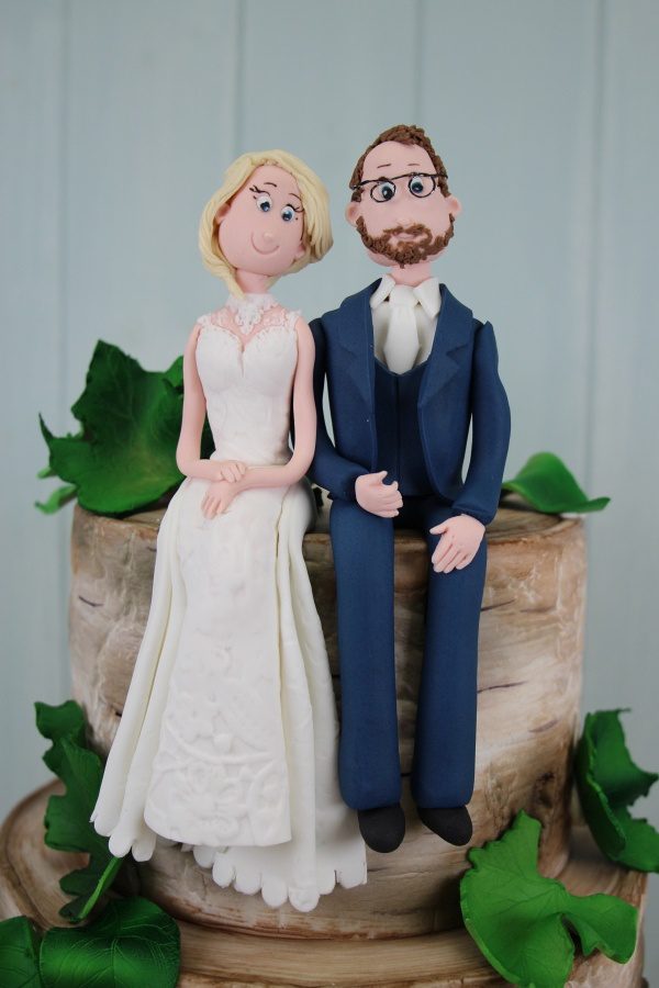 Rustic Birch Tree Wedding Cake No.W230 - Image 3