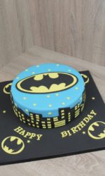 Batman Skyline Birthday Cake No.K033(A)p