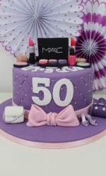 Birthday Cake with MAC Makeup and Handbags No.N108p