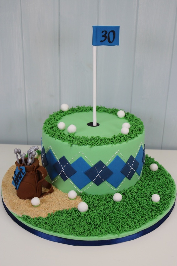 Golf Cake – Short & Sweet Bakeshop