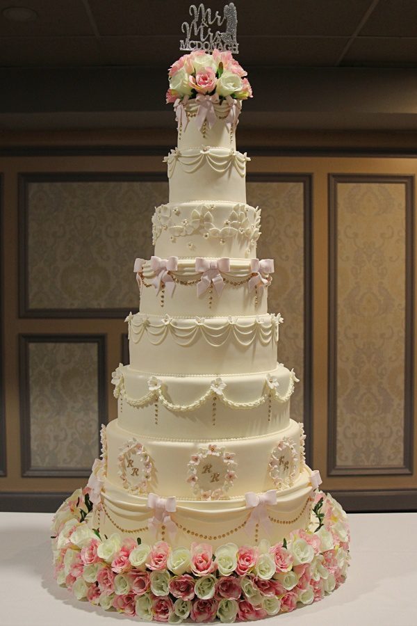 Royal store wedding cake