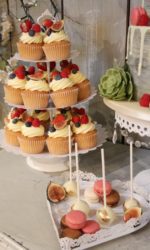Rustic Wedding Cake Table No.W031(E)p