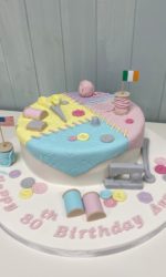 Sewing Birthday Cake No.N025(A)p