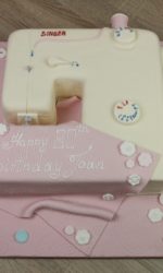 Singer Sewing Machine Birthday Cake No.N033(B)pp