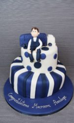 Truck Driver Topsy Turvy Birthday Cake No.N059p