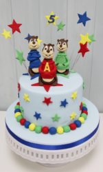 Alvin and The Chipmunks Birthday Cake No.K024p