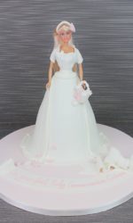 Barbie Doll Communion Cake No.OCC039p