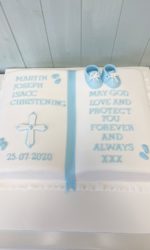 Book Christening Cake in Blue No.CH045bp