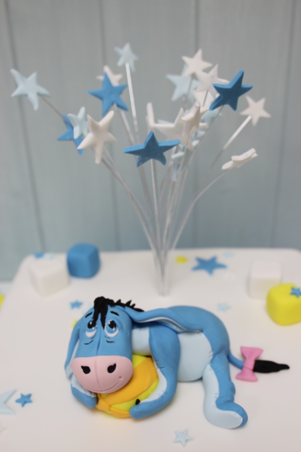 Eeyore Winnie the Pooh Christening Cake No.CH027 - Image 2