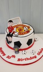 Manchester United Birthday Cake No.K016(C)p
