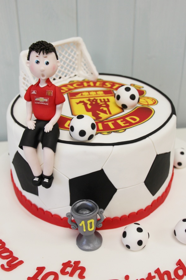 Manchester United Kids Birthday Cake No.K016 - Image 2