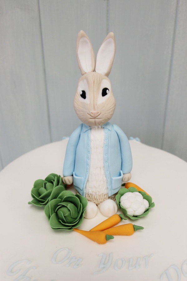 Peter Rabbit Christening Cake No.CH013 - Image 3