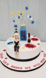 Retirement Cake with Lady No.OCC023p