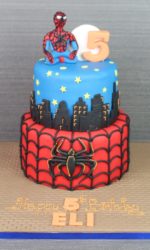 Spiderman Birthday Cake No.K058p