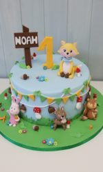 Woodland Birthday Cake No.K017(E)ap