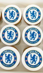 Chelsea Logo Novelty Cupcakes No.CU028p