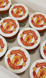 Manchester United Logo Cupcakes No.CU007vp