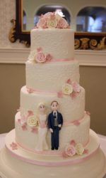 Half and Half Celtic FC Wedding Cake No.W420