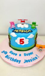 Super Wings Birthday Cake No.K082