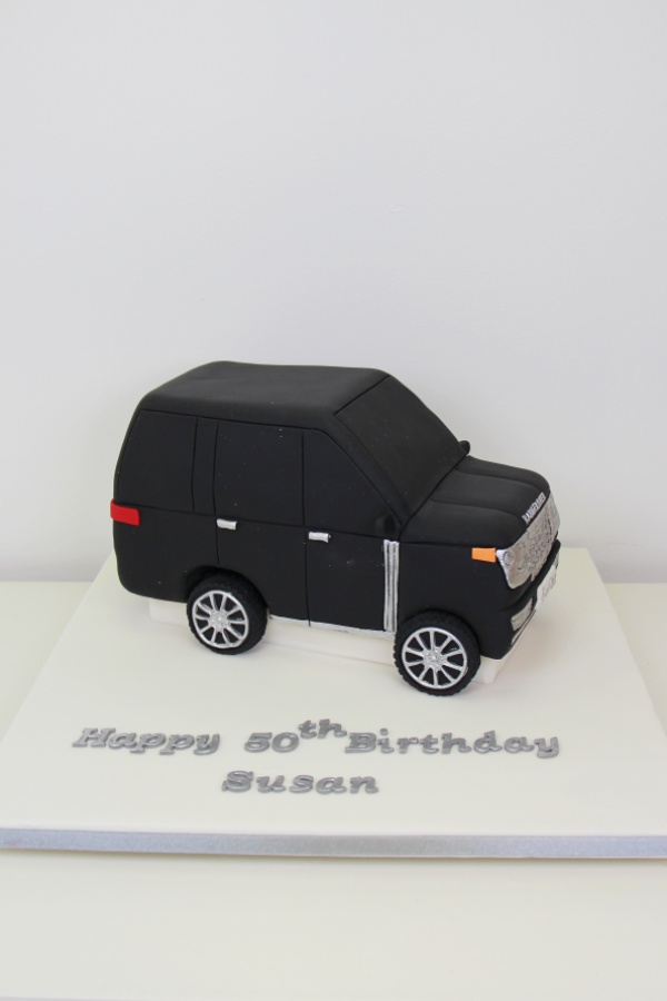 Black Range Rover Cake No.N119