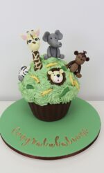 Animal Zoo Giant Cupcake No.K089