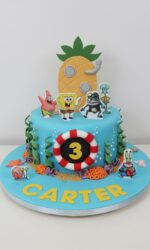 Spongebob Birthday Cake No.K090