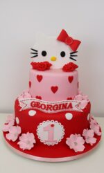Hello Kitty Birthday Cake No.K084aa