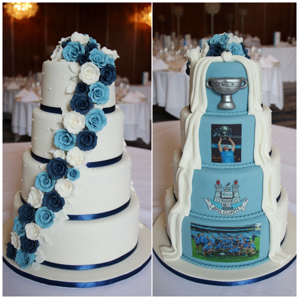 Dublin GAA Wedding Cake No.W488 - Image 3
