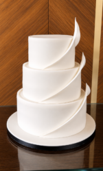 White Ascension Wedding Cake No.W499