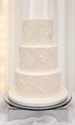 Palette Petals Wedding Cake No.W508